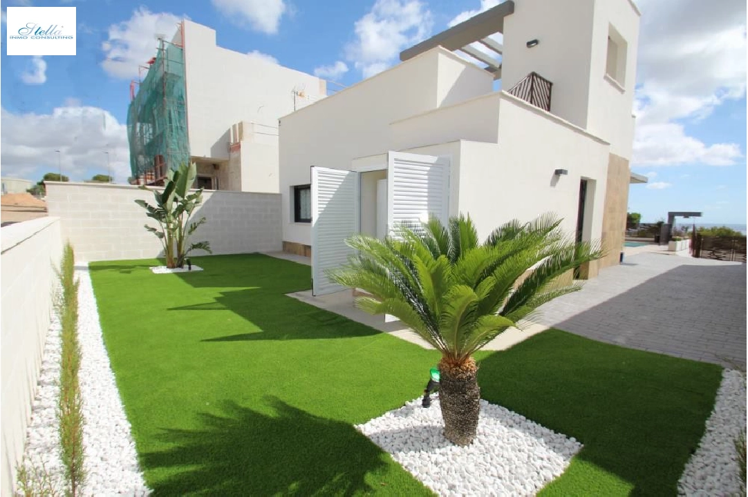 Villa in Los Belones(Murcia) zu verkaufen, Wohnfläche 168 m², Zustand Erstbezug, Klimaanlage, Grundstück 430 m², 3 Schlafzimmer, 2 Badezimmer, Pool, ref.: HA-LBN-110-E01-3