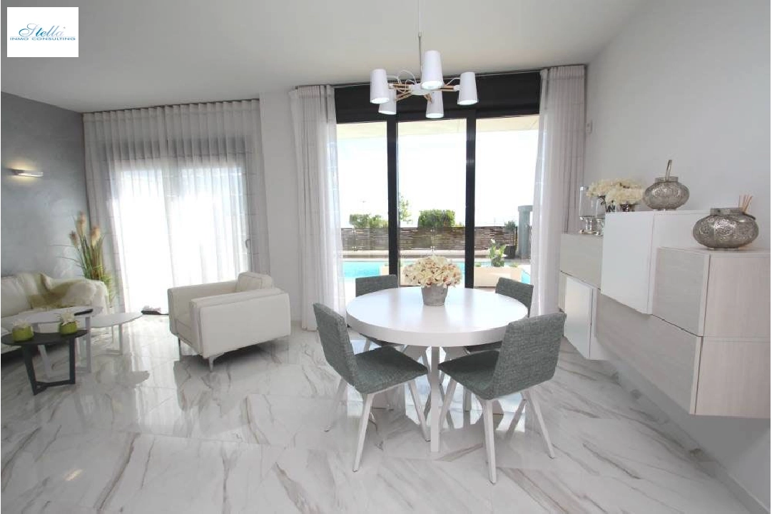 Villa in Los Belones(Murcia) zu verkaufen, Wohnfläche 168 m², Zustand Erstbezug, Klimaanlage, Grundstück 430 m², 3 Schlafzimmer, 2 Badezimmer, Pool, ref.: HA-LBN-110-E01-5