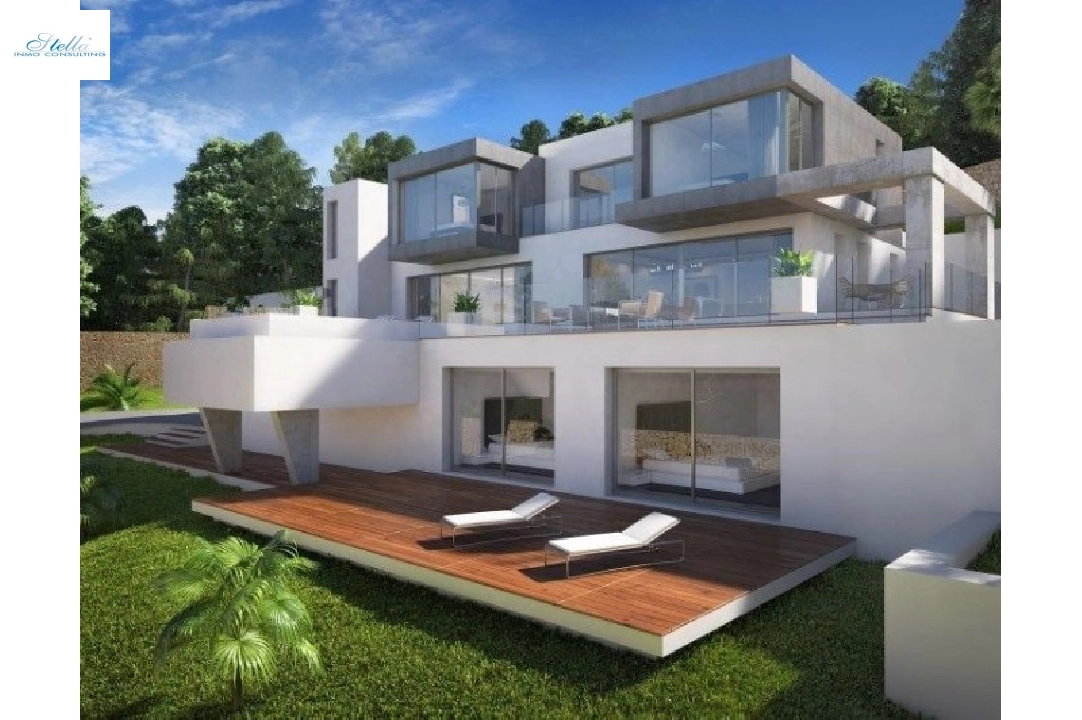 Villa in Calpe(La Empedrola) zu verkaufen, Wohnfläche 592 m², Baujahr 2016, + Fussbodenheizung, Klimaanlage, Grundstück 2010 m², 5 Schlafzimmer, 6 Badezimmer, Pool, ref.: BI-CA.H-343-1