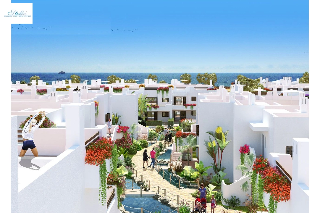 Erdgeschoss Apartment in San Juan de los Terreros zu verkaufen, Wohnfläche 122 m², Zustand Erstbezug, Klimaanlage, 3 Schlafzimmer, 2 Badezimmer, Pool, ref.: HA-STN-135-A03-3