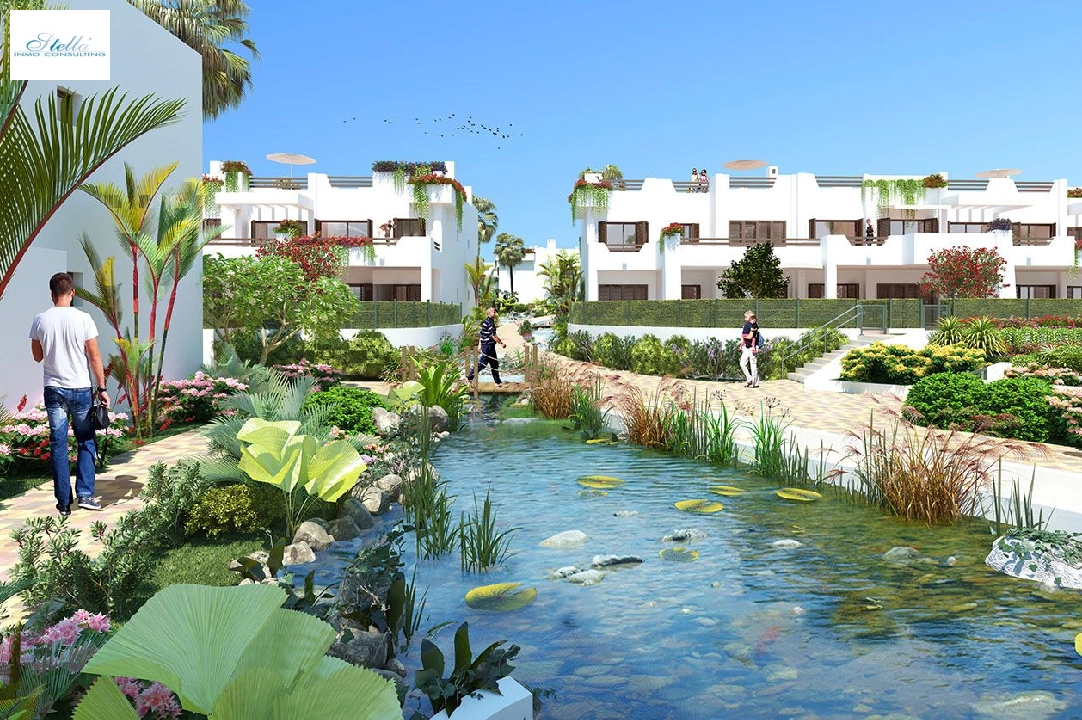 Erdgeschoss Apartment in San Juan de los Terreros zu verkaufen, Wohnfläche 122 m², Zustand Erstbezug, Klimaanlage, 3 Schlafzimmer, 2 Badezimmer, Pool, ref.: HA-STN-135-A03-4