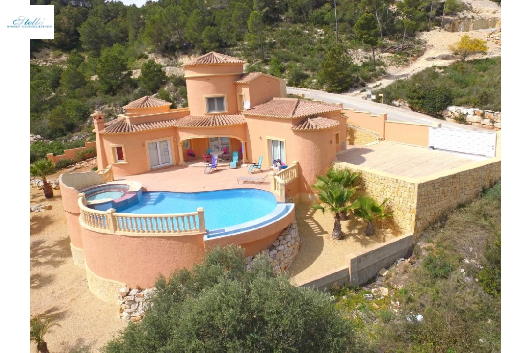 Villa in Javea(Tosalet) zu verkaufen, Wohnfläche 205 m², Klimaanlage, Grundstück 1037 m², 3 Schlafzimmer, 3 Badezimmer, ref.: BP-3085JAV-1