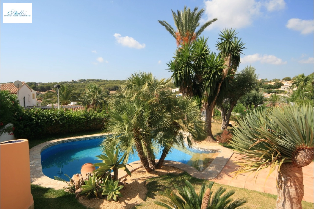 Villa in Moraira zu verkaufen, Wohnfläche 300 m², Klimaanlage, Grundstück 800 m², 4 Schlafzimmer, 3 Badezimmer, Pool, ref.: CA-H-1299-AMB-2