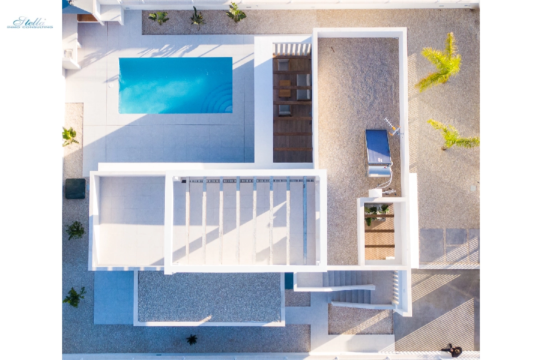 Villa in Polop(Alberca de Polop) zu verkaufen, Wohnfläche 100 m², Baujahr 2019, Zustand Erstbezug, Grundstück 400 m², 3 Schlafzimmer, 2 Badezimmer, Pool, ref.: GC-1120-7