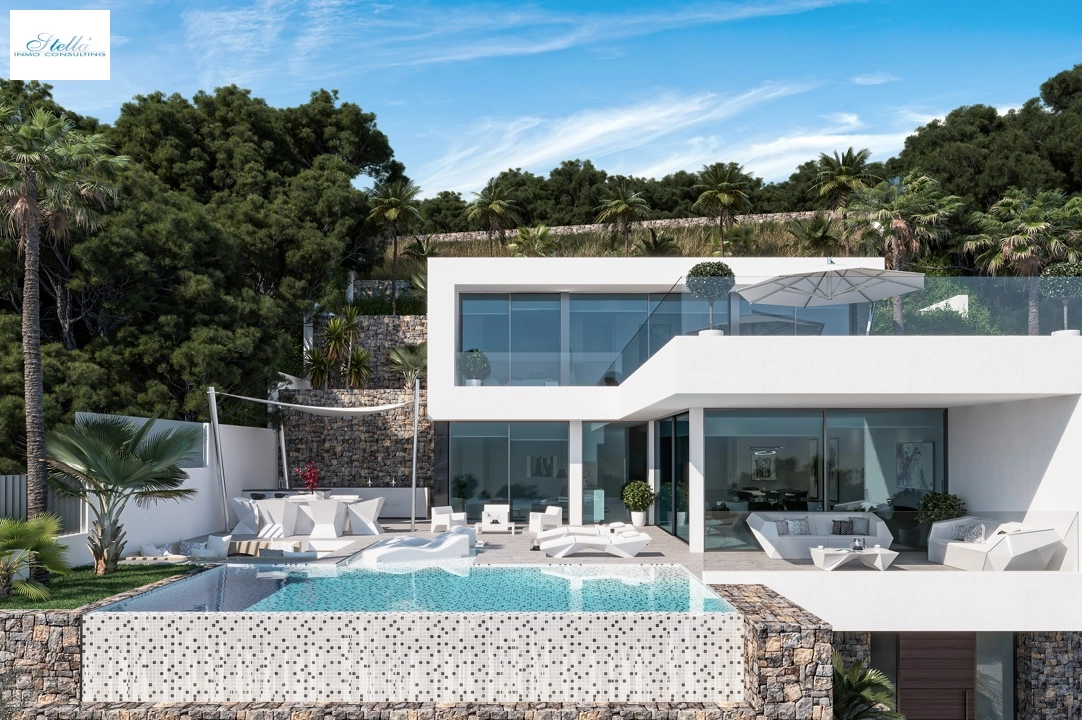 Villa in Calpe(Maryvilla) zu verkaufen, Wohnfläche 440 m², Klimaanlage, Grundstück 637 m², 4 Schlafzimmer, 6 Badezimmer, Pool, ref.: BP-3230CAL-21