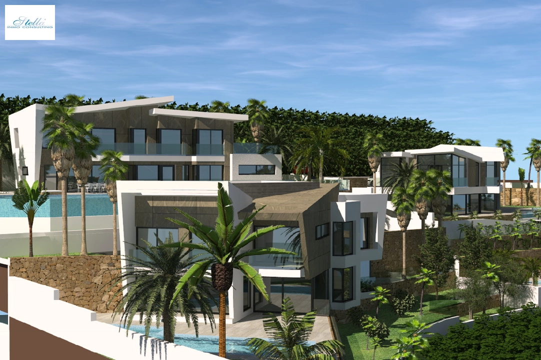 Villa in Calpe zu verkaufen, Wohnfläche 237 m², Klimaanlage, Grundstück 836 m², 4 Schlafzimmer, 4 Badezimmer, ref.: BP-3294CAL-1