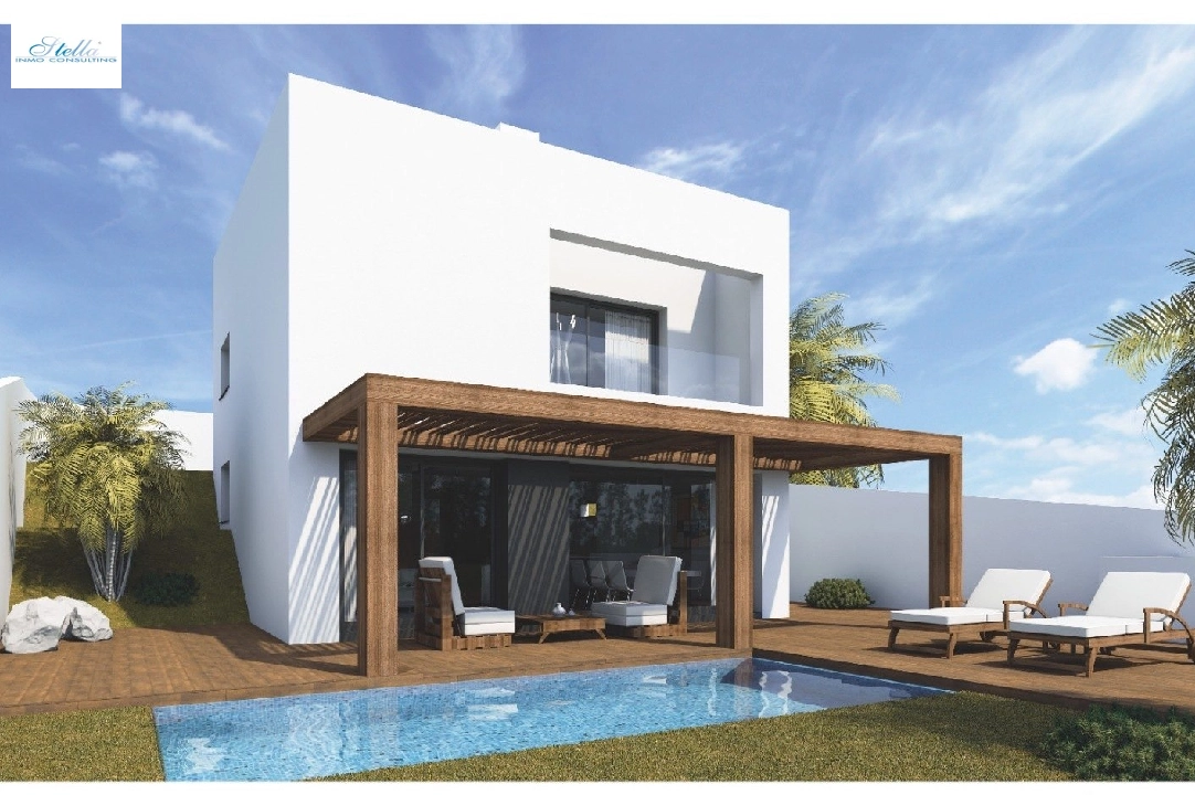 Villa in Alcalali(Valley) zu verkaufen, Wohnfläche 239 m², + Fussbodenheizung, Klimaanlage, Grundstück 400 m², 3 Schlafzimmer, 2 Badezimmer, Pool, ref.: PV-141-01868P-1