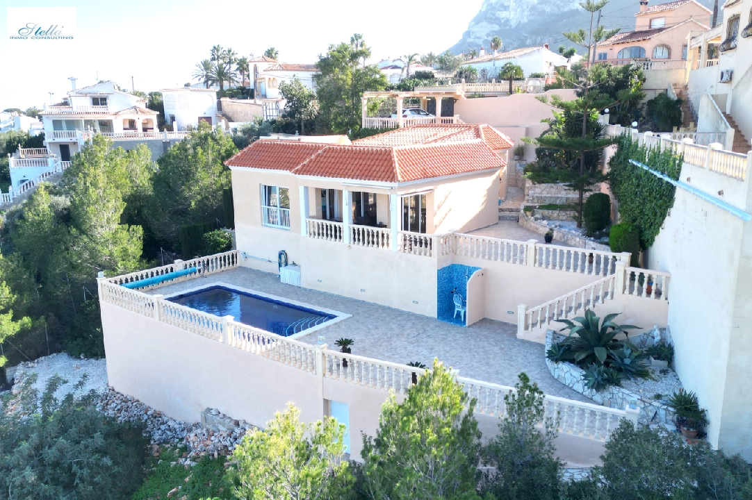 Villa in Denia(Marquesa) zu verkaufen, Wohnfläche 168 m², Baujahr 2011, Zustand gepflegt, + Fussbodenheizung, Klimaanlage, Grundstück 908 m², 3 Schlafzimmer, 2 Badezimmer, Pool, ref.: AS-0225-3