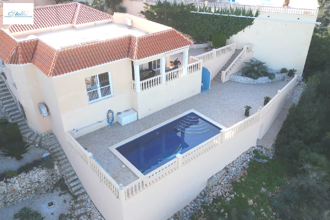 Villa in Denia(Marquesa) zu verkaufen, Wohnfläche 168 m², Baujahr 2011, Zustand gepflegt, + Fussbodenheizung, Klimaanlage, Grundstück 908 m², 3 Schlafzimmer, 2 Badezimmer, Pool, ref.: AS-0225-35