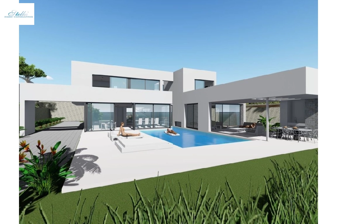 Villa in Calpe(Canuta Baja) zu verkaufen, Wohnfläche 369 m², Klimaanlage, Grundstück 1252 m², 4 Schlafzimmer, 3 Badezimmer, ref.: BP-6029CAL-1