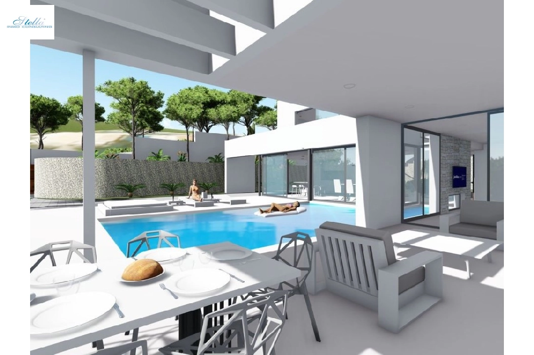 Villa in Calpe(Canuta Baja) zu verkaufen, Wohnfläche 369 m², Klimaanlage, Grundstück 1252 m², 4 Schlafzimmer, 3 Badezimmer, ref.: BP-6029CAL-6