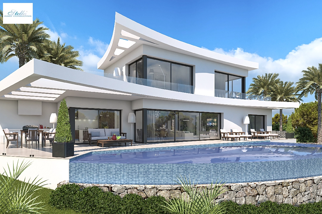 Villa in Denia zu verkaufen, Wohnfläche 317 m², Klimaanlage, Grundstück 1400 m², 3 Schlafzimmer, 4 Badezimmer, Pool, ref.: UM-UV-SOROLLA-5