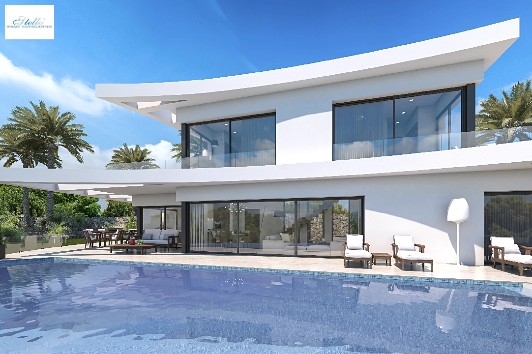 Villa in Denia zu verkaufen, Wohnfläche 317 m², Klimaanlage, Grundstück 1400 m², 3 Schlafzimmer, 4 Badezimmer, Pool, ref.: UM-UV-SOROLLA-7