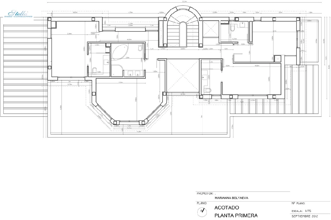 Villa in Calpe(Ragol de Galeno) zu verkaufen, Wohnfläche 670 m², Klimaanlage, Grundstück 1850 m², 5 Schlafzimmer, 5 Badezimmer, Pool, ref.: BP-6135CAL-28