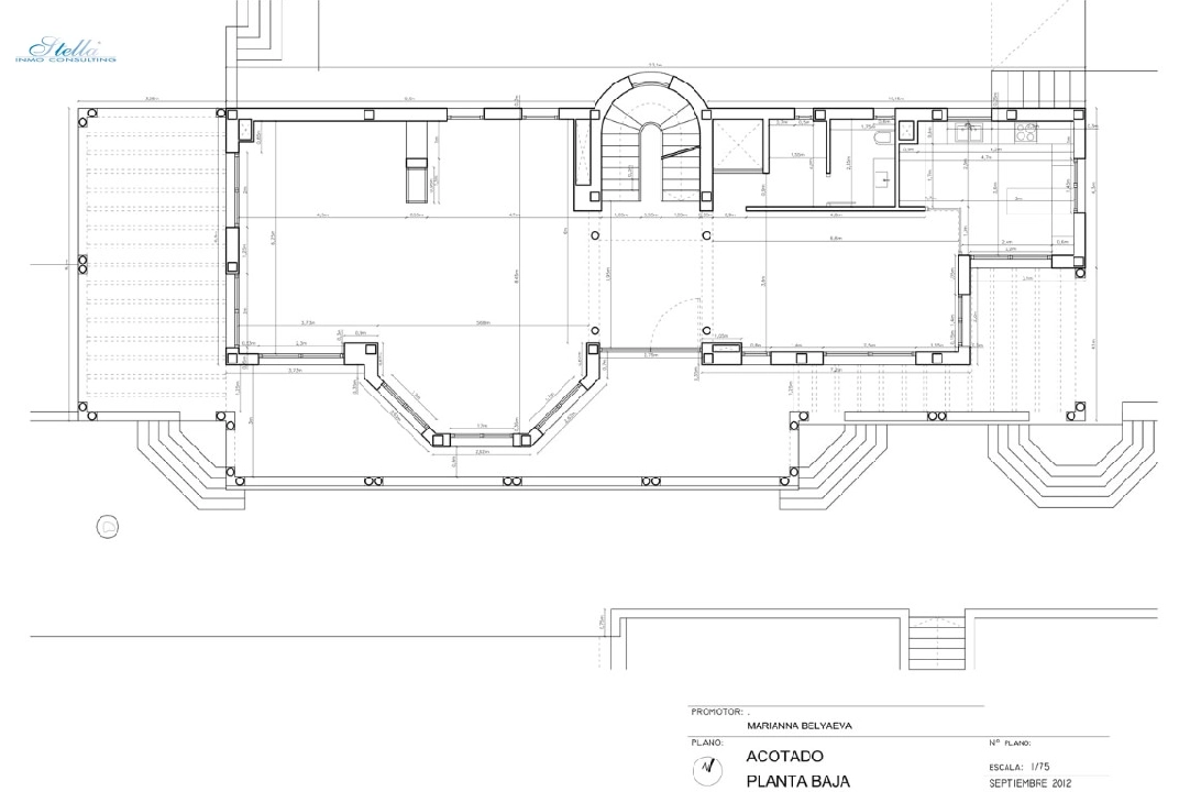 Villa in Calpe(Ragol de Galeno) zu verkaufen, Wohnfläche 670 m², Klimaanlage, Grundstück 1850 m², 5 Schlafzimmer, 5 Badezimmer, ref.: BP-6135CAL-29