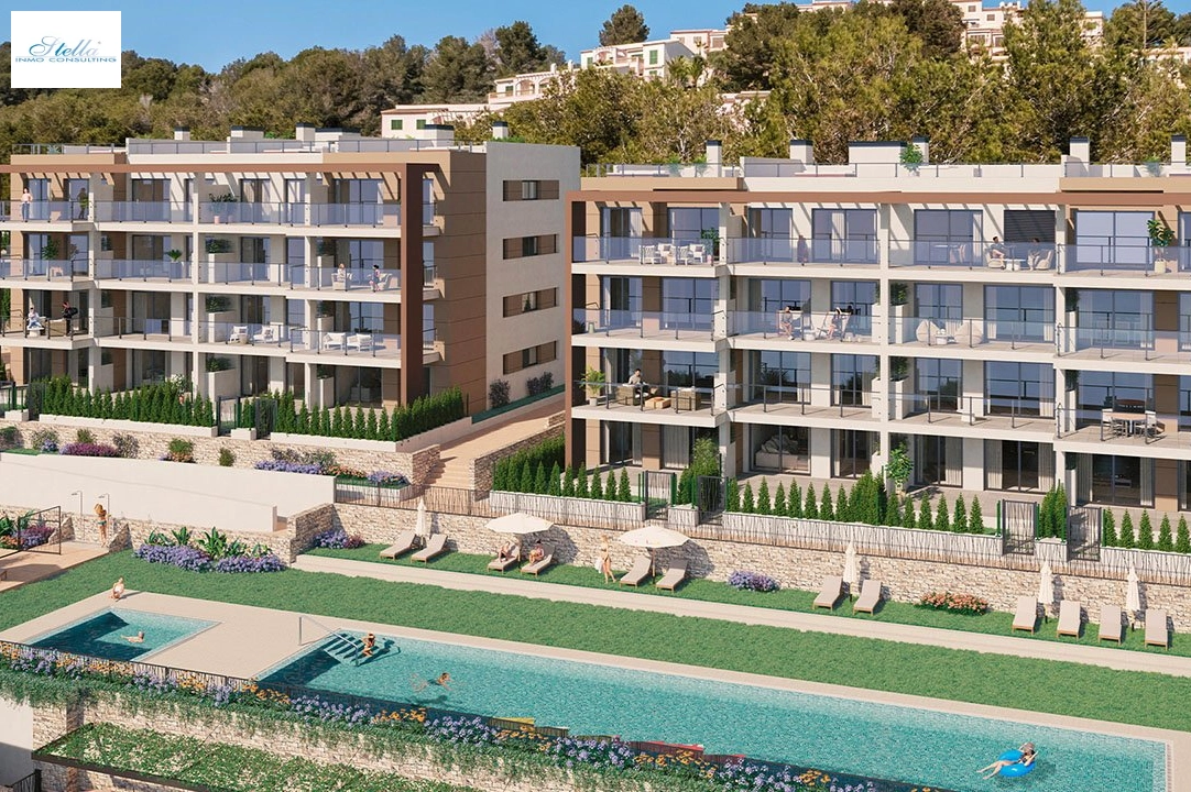 Etagen Apartment in Font de Sa Cala zu verkaufen, Wohnfläche 138 m², Zustand Erstbezug, Klimaanlage, 3 Schlafzimmer, 2 Badezimmer, Pool, ref.: HA-MLN-160-A02-5