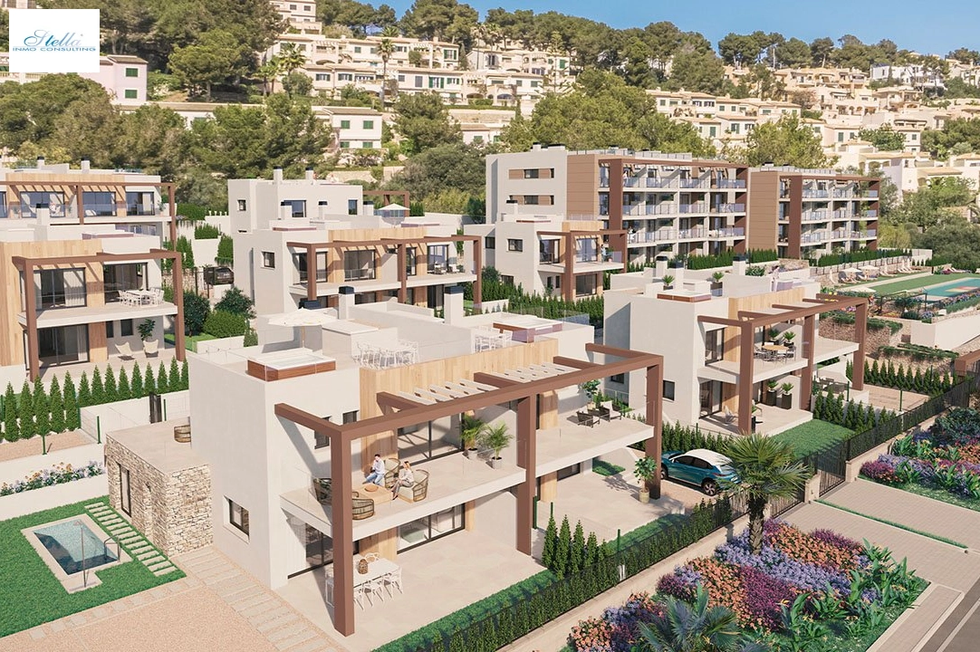 Etagen Apartment in Font de Sa Cala zu verkaufen, Wohnfläche 138 m², Zustand Erstbezug, Klimaanlage, 3 Schlafzimmer, 2 Badezimmer, Pool, ref.: HA-MLN-160-A02-8