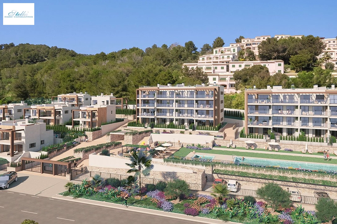 Etagen Apartment in Font de Sa Cala zu verkaufen, Wohnfläche 138 m², Zustand Erstbezug, Klimaanlage, 3 Schlafzimmer, 2 Badezimmer, Pool, ref.: HA-MLN-160-A02-9