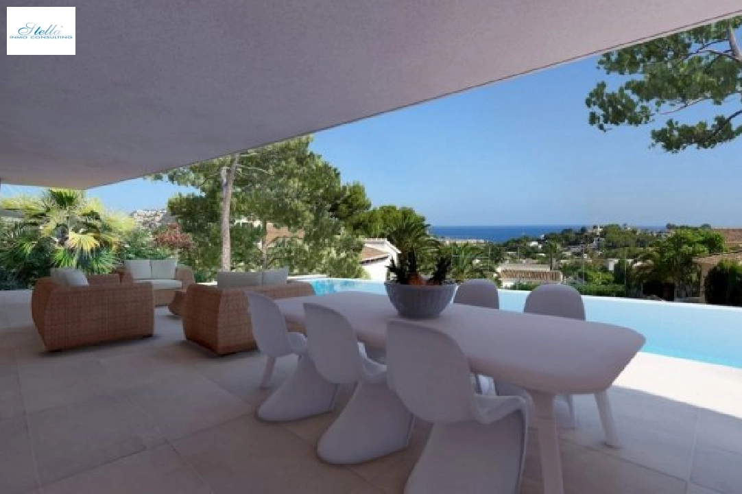 Villa in Moraira zu verkaufen, Wohnfläche 346 m², Grundstück 922 m², 4 Badezimmer, ref.: BS-3974733-11