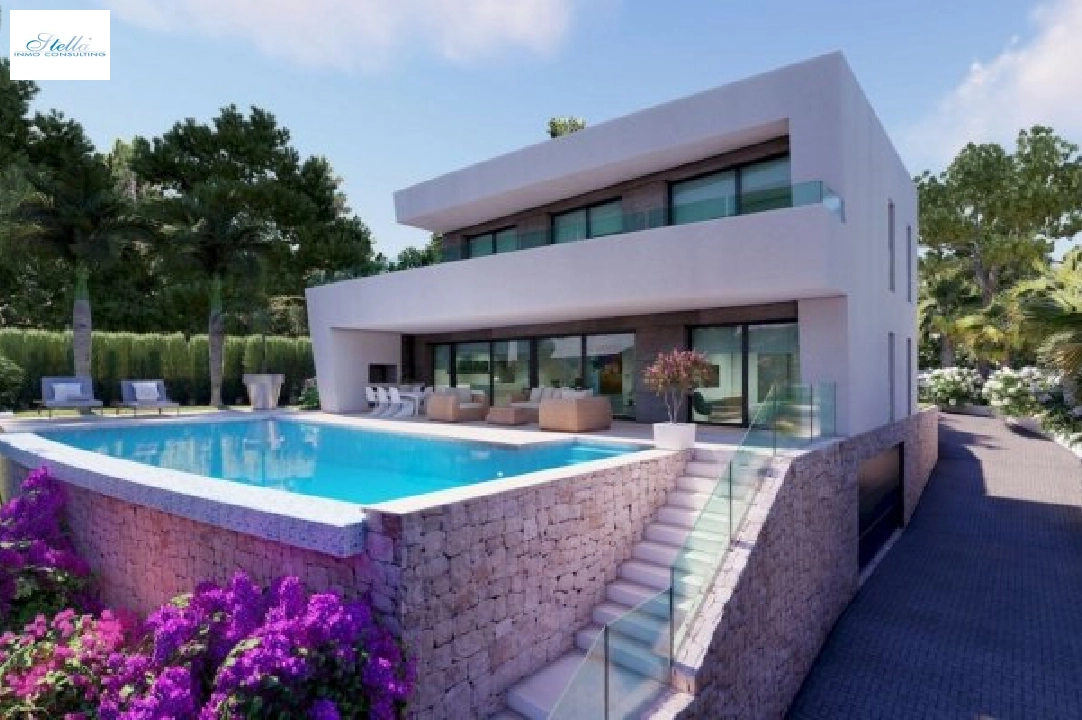 Villa in Moraira zu verkaufen, Wohnfläche 346 m², Grundstück 922 m², 4 Badezimmer, ref.: BS-3974733-8