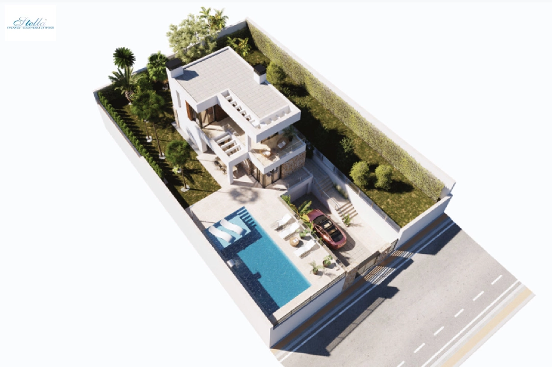 Villa in Finestrat zu verkaufen, Wohnfläche 229 m², Klimaanlage, 3 Schlafzimmer, 3 Badezimmer, Pool, ref.: BS-4958346-18