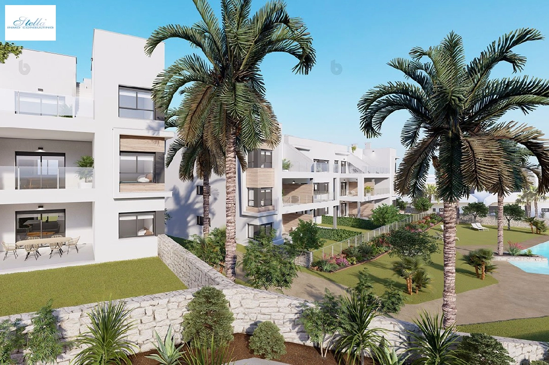 Etagen Apartment in Pilar de la Horadada zu verkaufen, Wohnfläche 124 m², Zustand Erstbezug, 3 Schlafzimmer, 2 Badezimmer, Pool, ref.: HA-PIN-102-A05-1