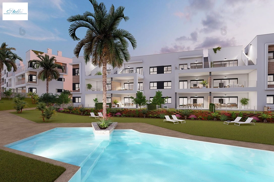 Etagen Apartment in Pilar de la Horadada zu verkaufen, Wohnfläche 124 m², Zustand Erstbezug, 3 Schlafzimmer, 2 Badezimmer, Pool, ref.: HA-PIN-102-A05-2