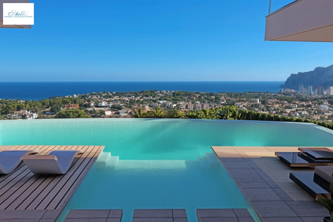 Villa in Calpe zu verkaufen, Wohnfläche 735 m², Baujahr 2022, + Fussbodenheizung, Klimaanlage, Grundstück 1271 m², 5 Schlafzimmer, 7 Badezimmer, Pool, ref.: NL-NLD1298-4