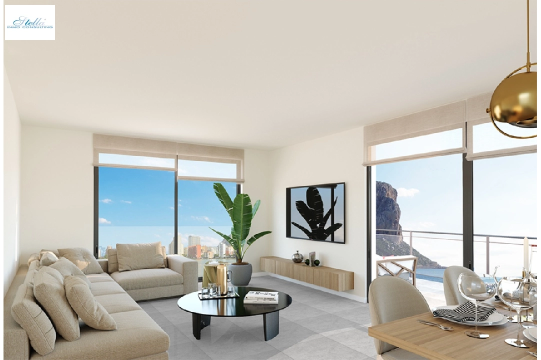 Apartment in Calpe zu verkaufen, Wohnfläche 140 m², Baujahr 2019, + Fussbodenheizung, Klimaanlage, 1 Schlafzimmer, 1 Badezimmer, Pool, ref.: NL-NLD1311-1