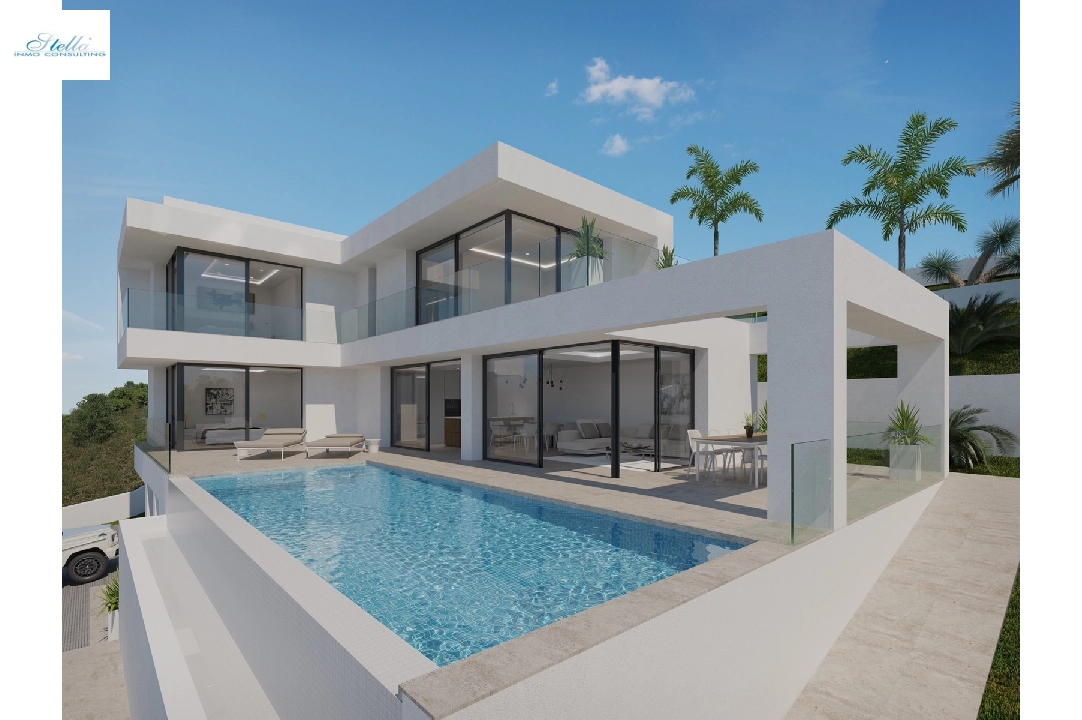 Villa in Calpe zu verkaufen, Wohnfläche 241 m², Grundstück 1010 m², 3 Schlafzimmer, 3 Badezimmer, ref.: RA-1322-1