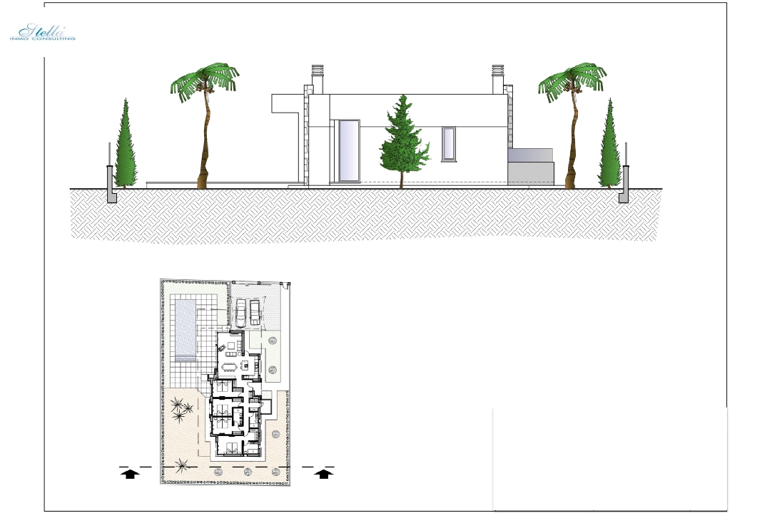 Villa in Calpe zu verkaufen, Wohnfläche 192 m², Klimaanlage, Grundstück 800 m², 4 Schlafzimmer, 3 Badezimmer, Pool, ref.: BI-CA.H-442-7