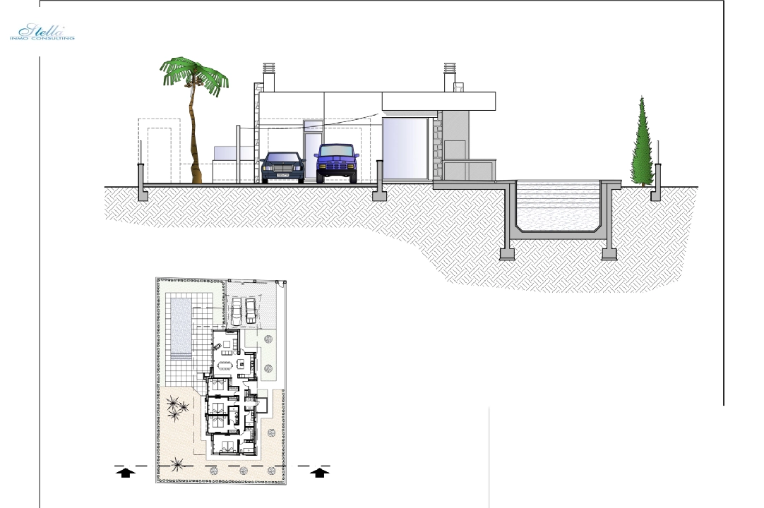 Villa in Calpe zu verkaufen, Wohnfläche 192 m², Klimaanlage, Grundstück 800 m², 4 Schlafzimmer, 3 Badezimmer, Pool, ref.: BI-CA.H-442-9