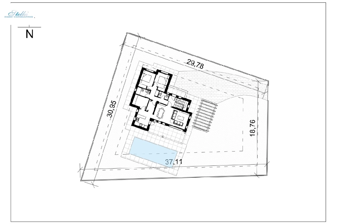 Villa in Calpe(Buenavista) zu verkaufen, Wohnfläche 154 m², Klimaanlage, Grundstück 822 m², 3 Schlafzimmer, 2 Badezimmer, ref.: BP-6399CAL-9