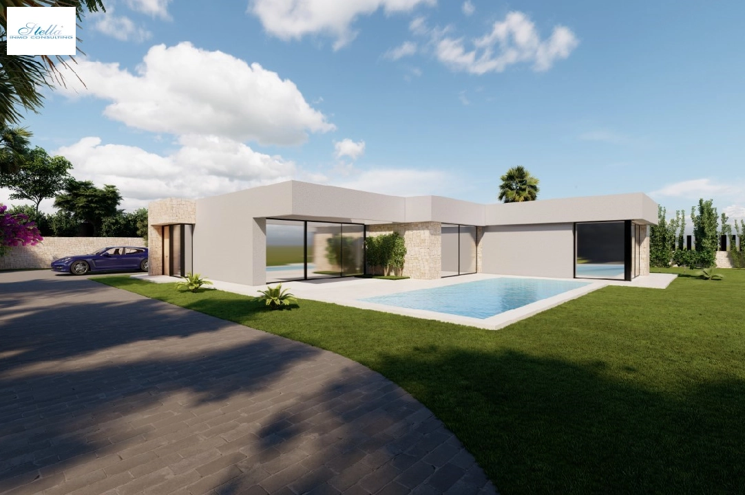 Villa in Calpe(Puerto Blanco) zu verkaufen, Wohnfläche 167 m², Klimaanlage, Grundstück 1252 m², 3 Schlafzimmer, 2 Badezimmer, Pool, ref.: BP-6414CAL-1