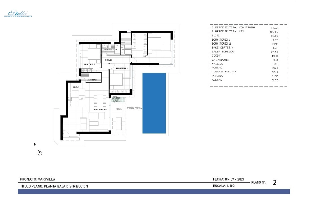 Villa in Calpe(Puerto Blanco) zu verkaufen, Wohnfläche 167 m², Klimaanlage, Grundstück 1252 m², 3 Schlafzimmer, 2 Badezimmer, Pool, ref.: BP-6414CAL-11