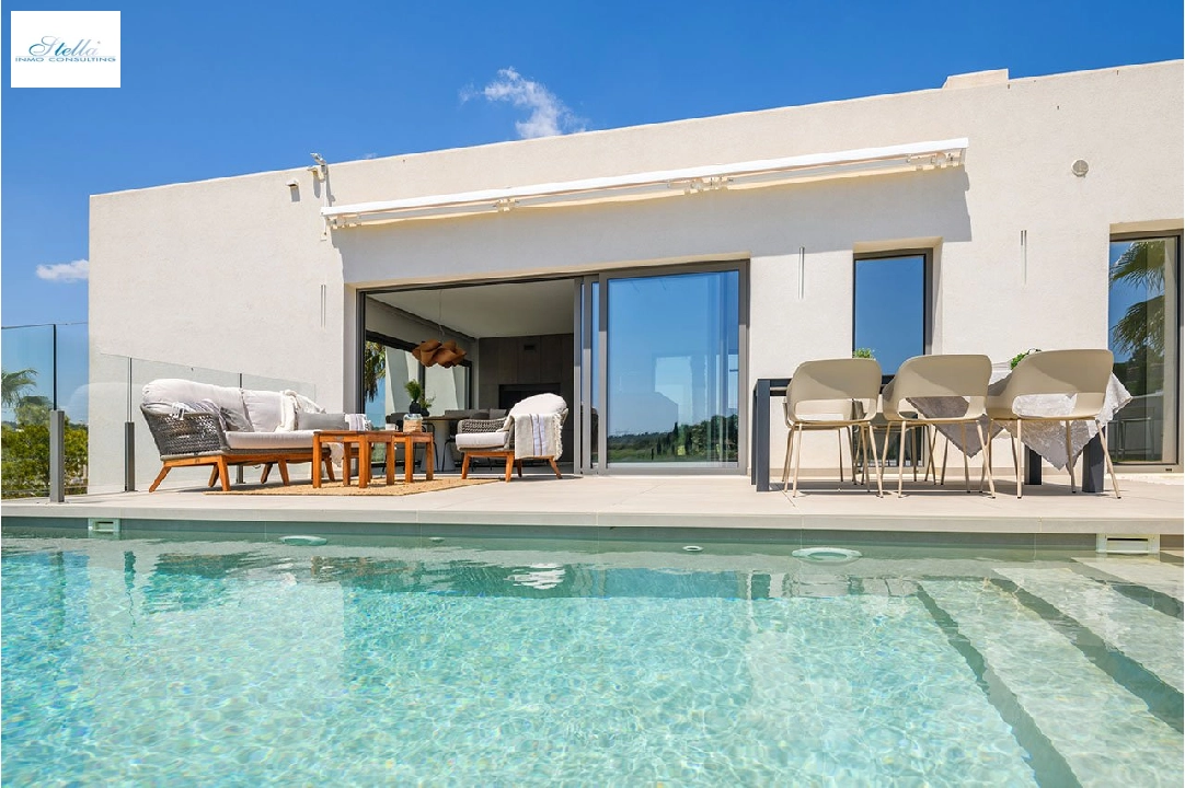 Villa in Orihuela Costa zu verkaufen, Wohnfläche 264 m², Zustand Erstbezug, Klimaanlage, Grundstück 518 m², 3 Schlafzimmer, 3 Badezimmer, Pool, ref.: HA-OCN-146-E02-3