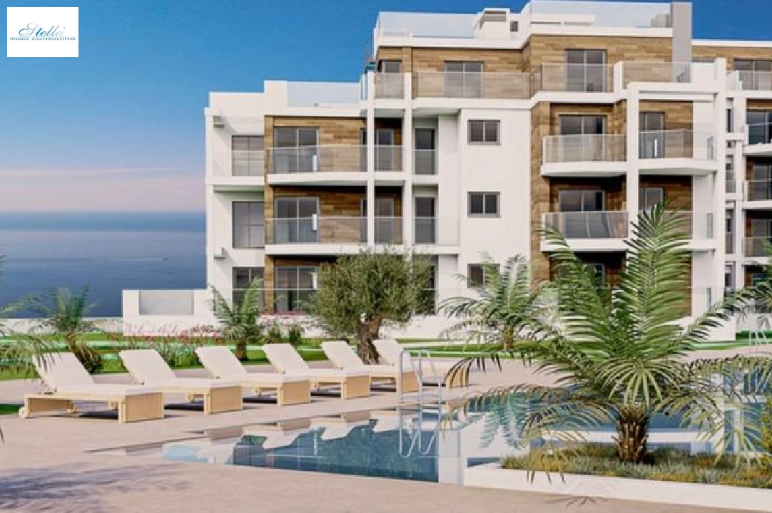 Penthouse Apartment in Denia zu verkaufen, Wohnfläche 98 m², Baujahr 2023, Zustand neuwertig, + KLIMA, Klimaanlage, 3 Schlafzimmer, 2 Badezimmer, Pool, ref.: AS-1723-3