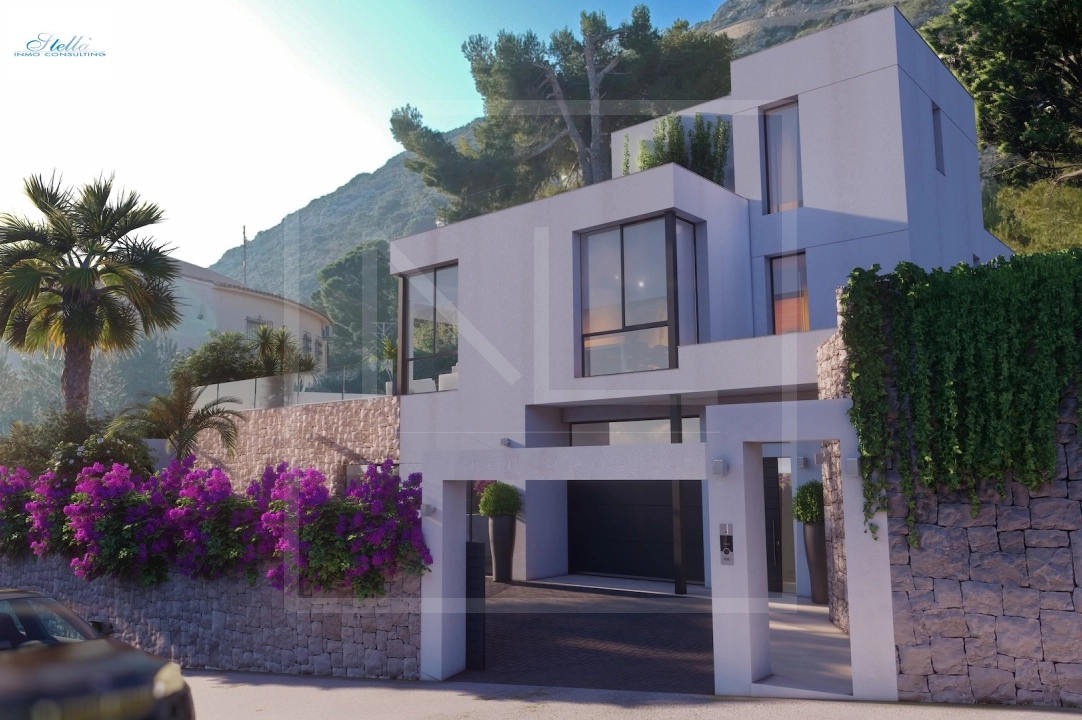 Villa in Calpe zu verkaufen, Wohnfläche 321 m², + Fussbodenheizung, Klimaanlage, Grundstück 885 m², 4 Schlafzimmer, 4 Badezimmer, Pool, ref.: NL-NLD1451-2