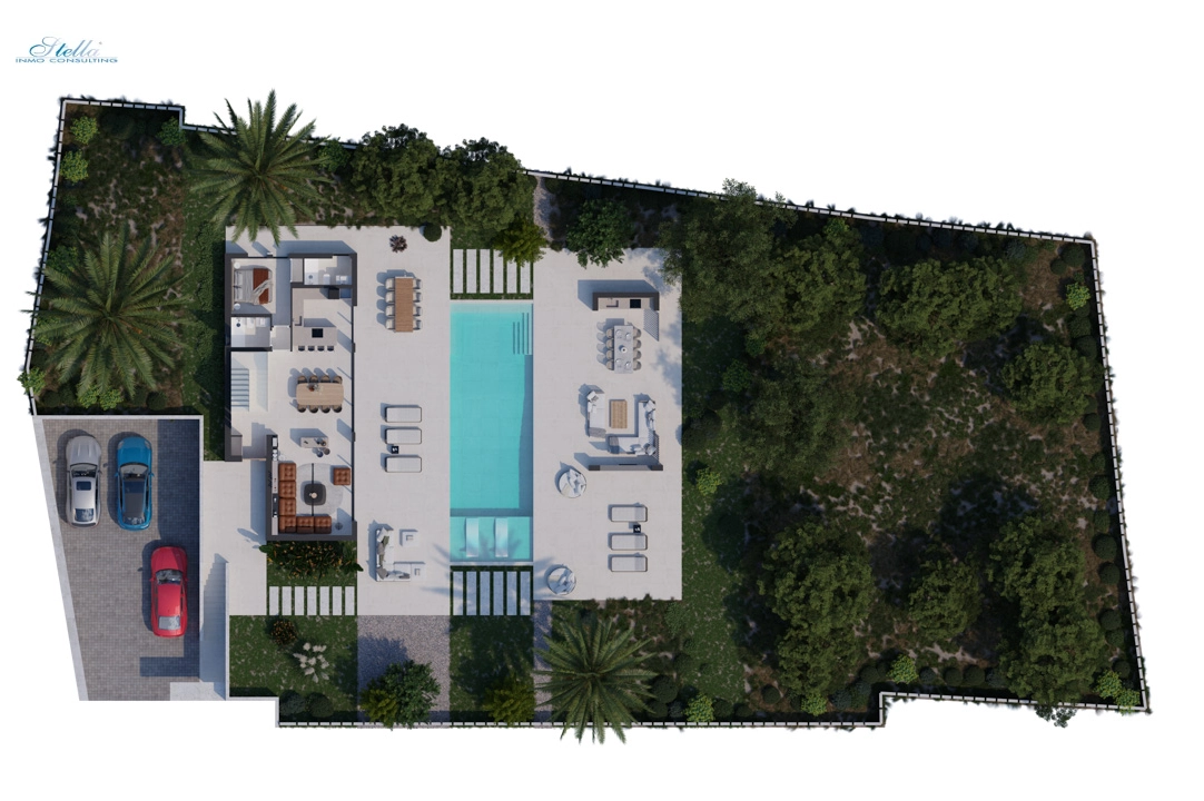 Villa in Javea(Portichol) zu verkaufen, Wohnfläche 510 m², Klimaanlage, Grundstück 1639 m², 4 Schlafzimmer, 5 Badezimmer, Pool, ref.: BP-4293JAV-16