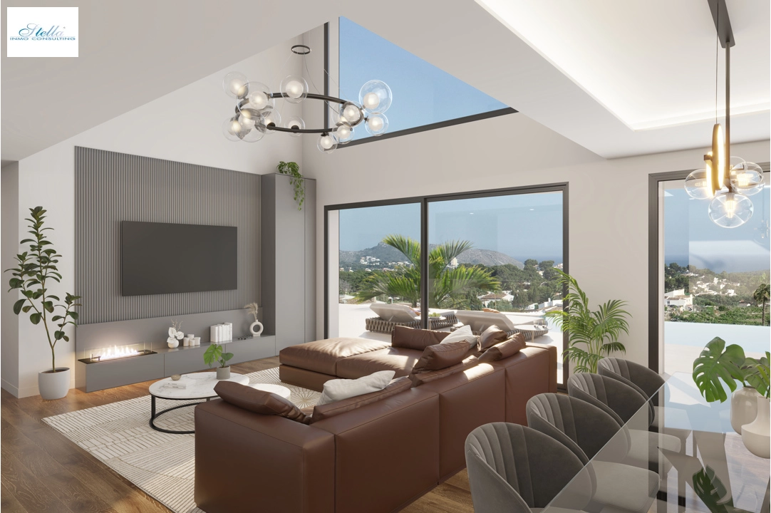 Villa in Moraira(El Tesoro) zu verkaufen, Wohnfläche 252 m², Klimaanlage, Grundstück 801 m², 4 Schlafzimmer, 5 Badezimmer, Pool, ref.: BP-8114MOR-3