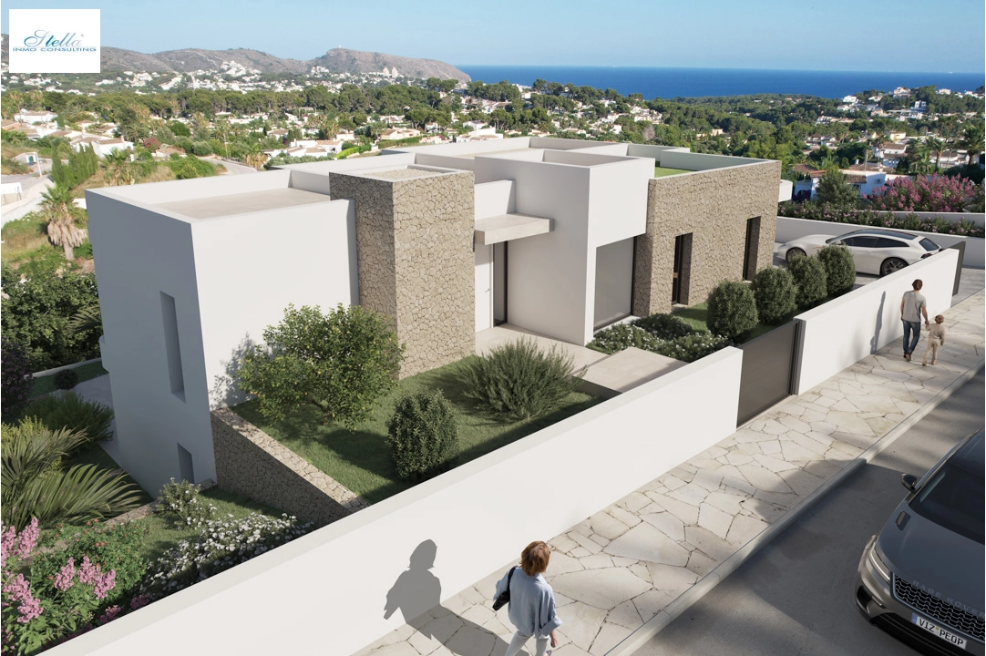 Villa in Moraira(El Tesoro) zu verkaufen, Wohnfläche 252 m², Klimaanlage, Grundstück 801 m², 4 Schlafzimmer, 5 Badezimmer, Pool, ref.: BP-8114MOR-5