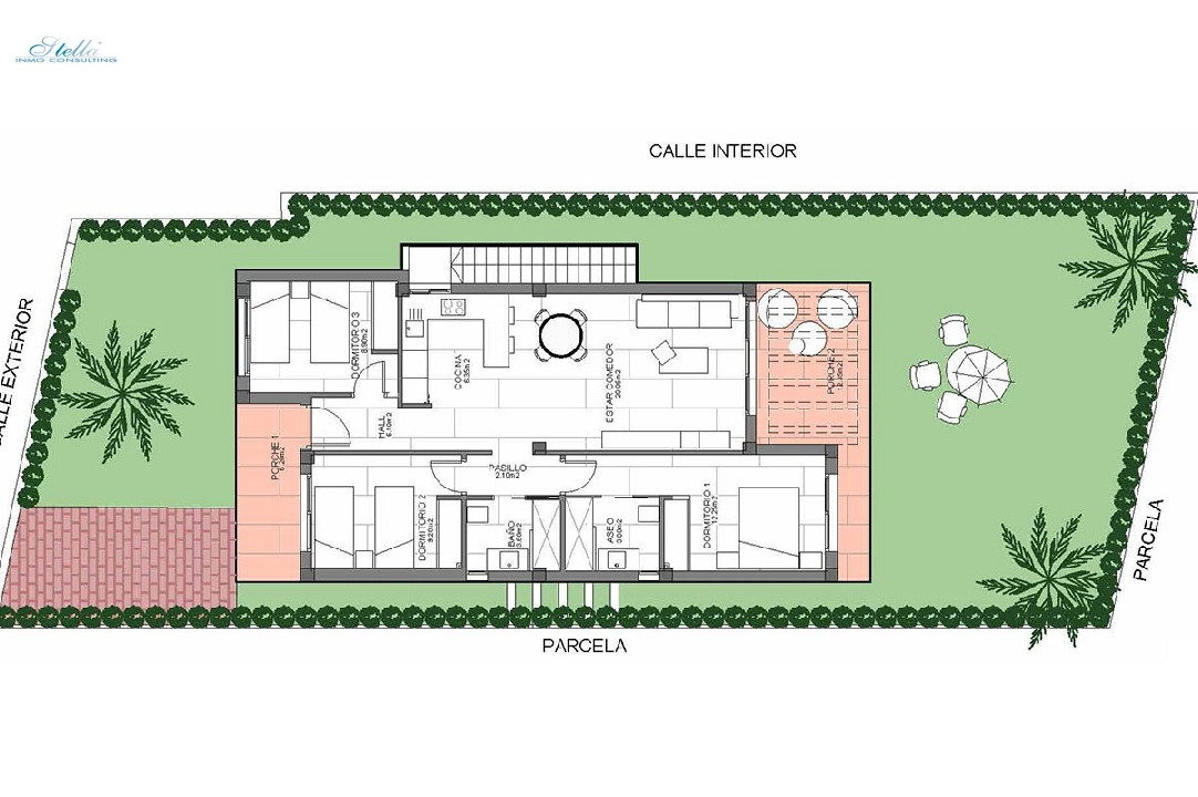 Villa in Algorfa zu verkaufen, Wohnfläche 191 m², Zustand Erstbezug, Grundstück 236 m², 3 Schlafzimmer, 2 Badezimmer, ref.: HA-ARN-140-E03-8