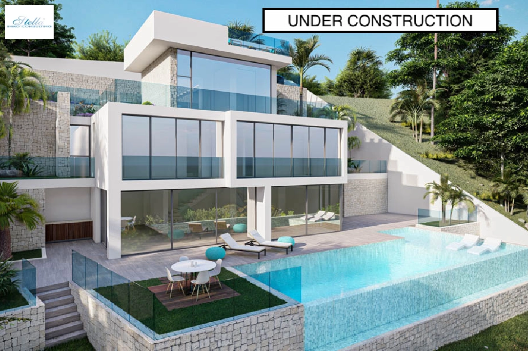 Villa in Altea(Altea Hills) zu verkaufen, Wohnfläche 560 m², Klimaanlage, Grundstück 817 m², 5 Schlafzimmer, 5 Badezimmer, ref.: BP-7012ALT-1