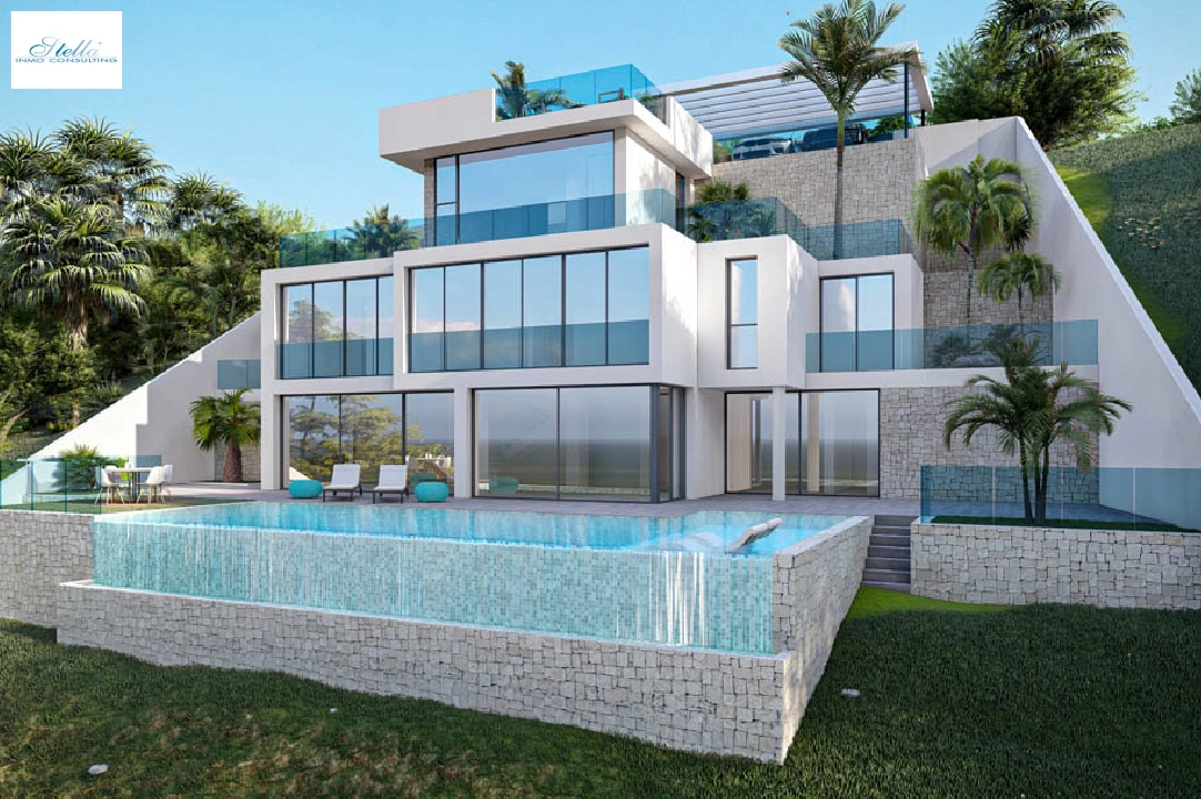 Villa in Altea(Altea Hills) zu verkaufen, Wohnfläche 560 m², Klimaanlage, Grundstück 817 m², 5 Schlafzimmer, 5 Badezimmer, Pool, ref.: BP-7012ALT-10