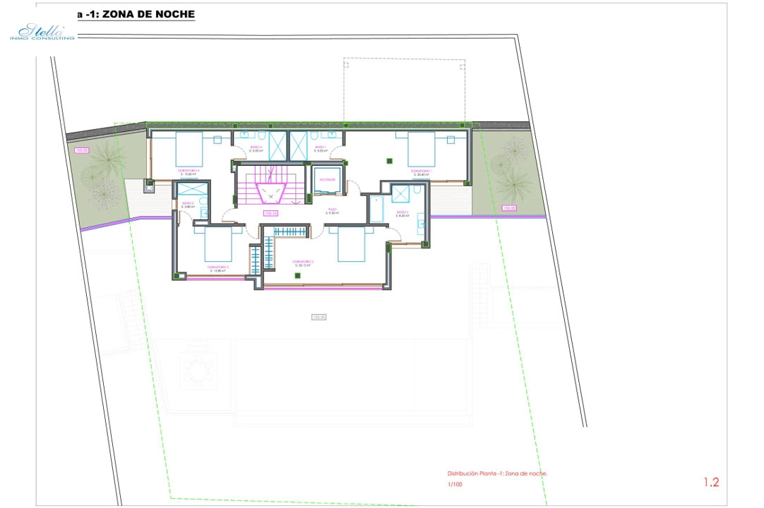 Villa in Altea(Altea Hills) zu verkaufen, Wohnfläche 560 m², Klimaanlage, Grundstück 817 m², 5 Schlafzimmer, 5 Badezimmer, Pool, ref.: BP-7012ALT-11