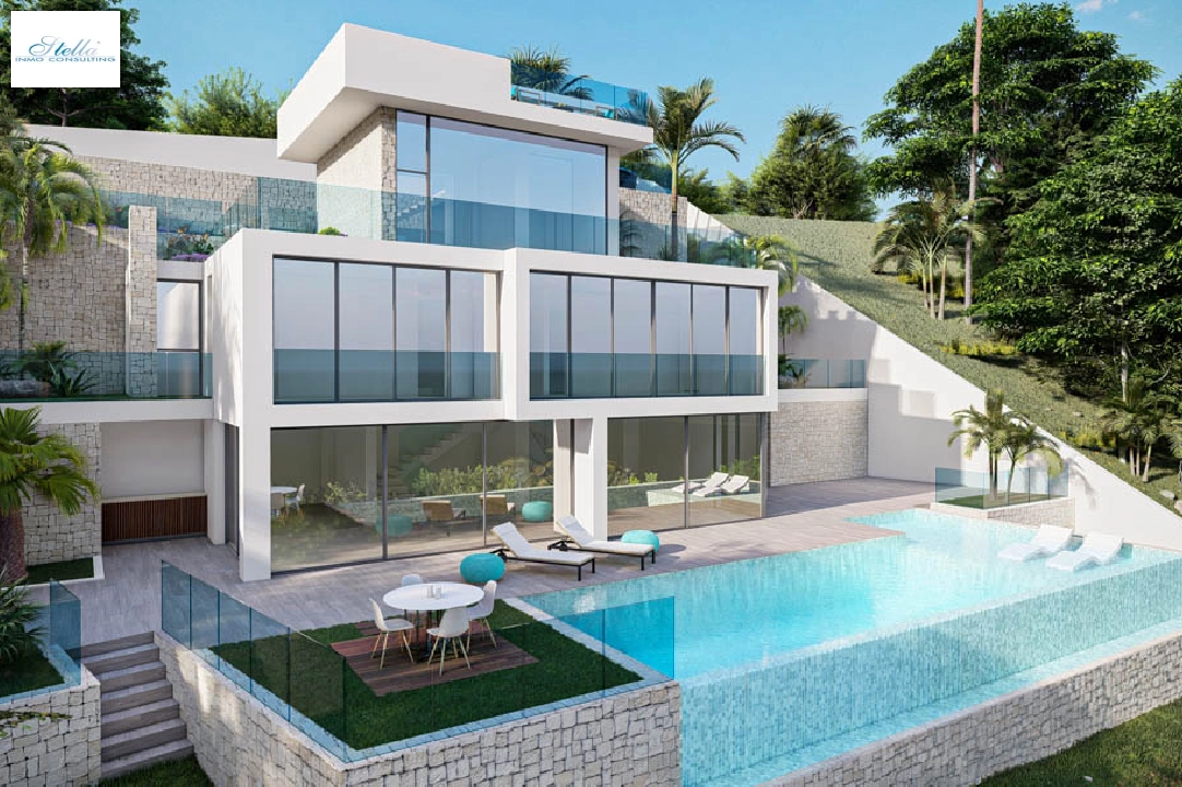 Villa in Altea(Altea Hills) zu verkaufen, Wohnfläche 560 m², Klimaanlage, Grundstück 817 m², 5 Schlafzimmer, 5 Badezimmer, Pool, ref.: BP-7012ALT-29