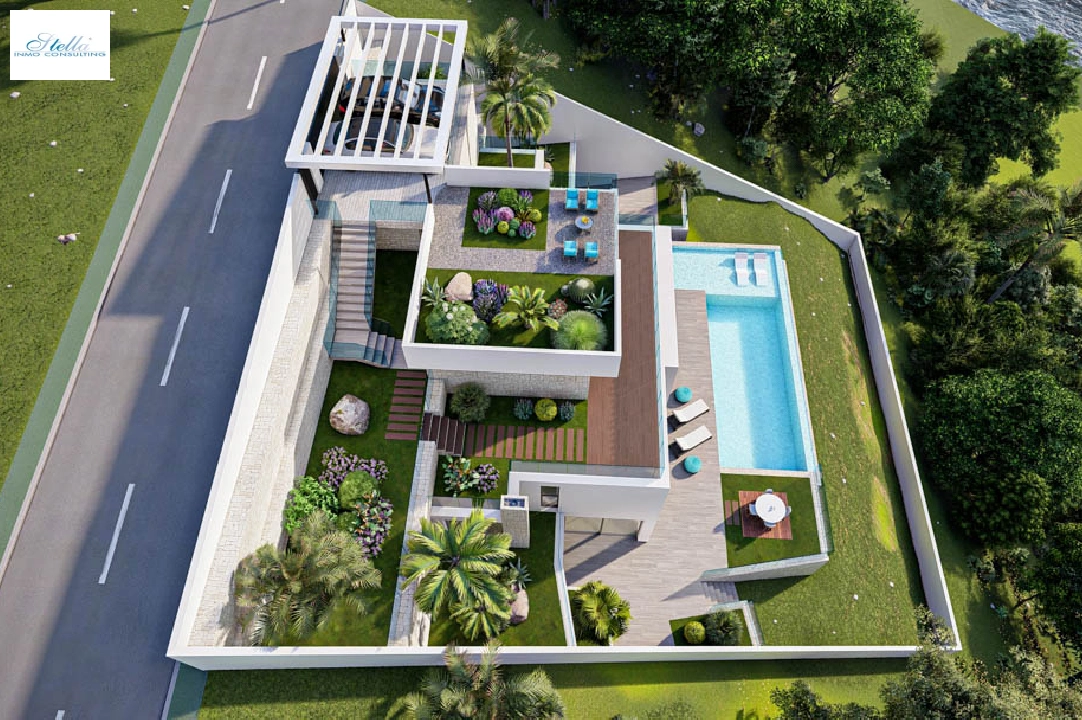 Villa in Altea(Altea Hills) zu verkaufen, Wohnfläche 560 m², Klimaanlage, Grundstück 817 m², 5 Schlafzimmer, 5 Badezimmer, Pool, ref.: BP-7012ALT-7