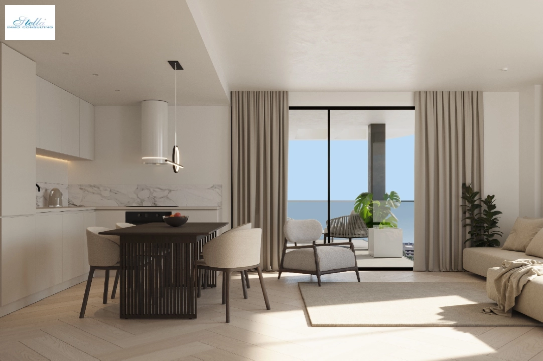 Apartment in Calpe zu verkaufen, Wohnfläche 72 m², Baujahr 2023, + KLIMA, Klimaanlage, 2 Schlafzimmer, 2 Badezimmer, Pool, ref.: BI-CA.A-019-8