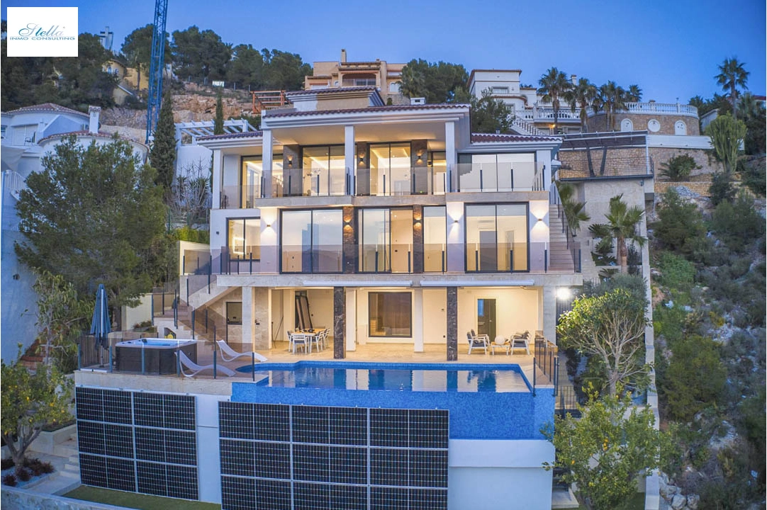 Villa in Altea(Altea Hills) zu verkaufen, Wohnfläche 351 m², Klimaanlage, Grundstück 848 m², 4 Schlafzimmer, 4 Badezimmer, Pool, ref.: BP-7013ALT-44