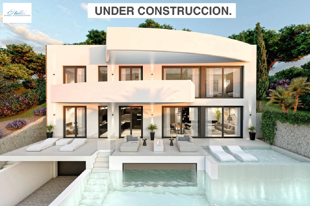 Villa in Altea(Altea La Vella) zu verkaufen, Wohnfläche 540 m², Klimaanlage, Grundstück 1308 m², 4 Schlafzimmer, 4 Badezimmer, Pool, ref.: BP-7014ALT-30